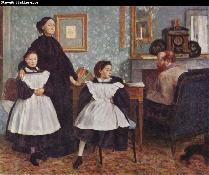 Edgar Degas Portrait of the Bellelli Family